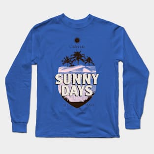 Sunny Days California Summer Vibe Long Sleeve T-Shirt